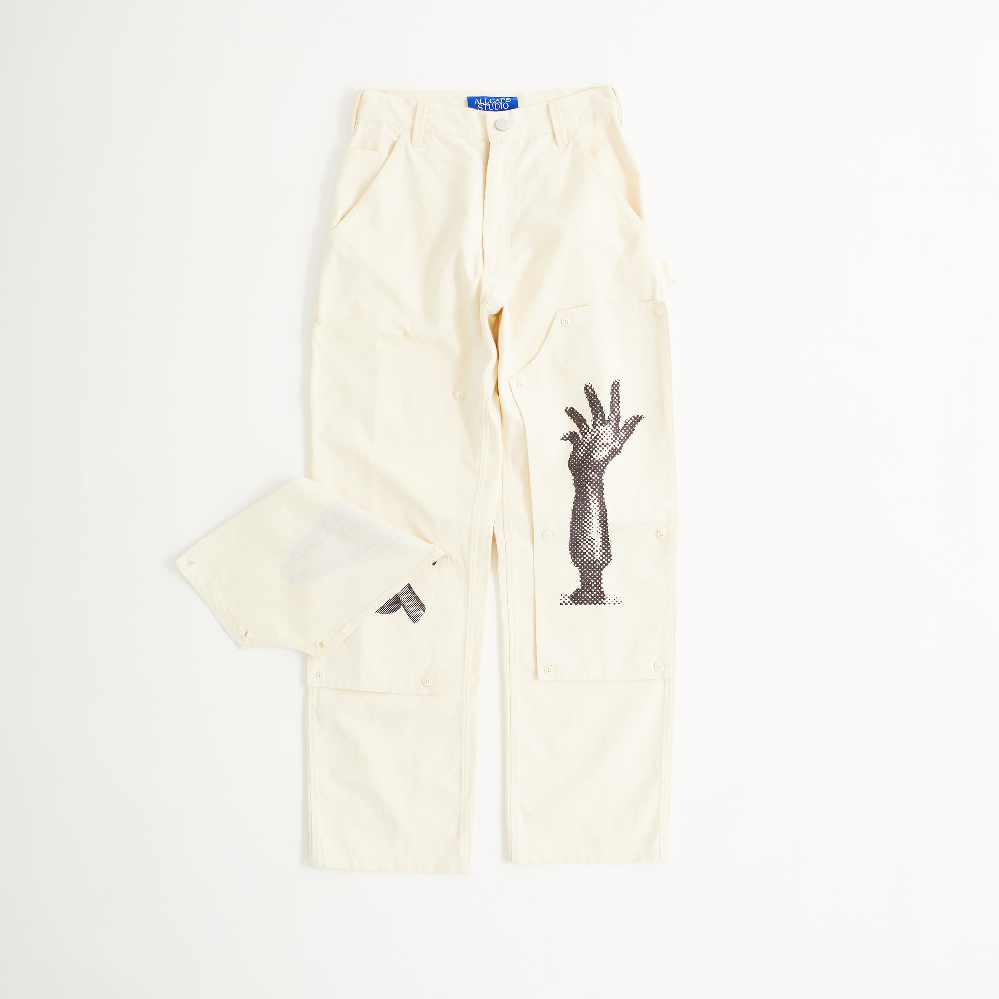 Architecture Double Knee Pants (Off-White)