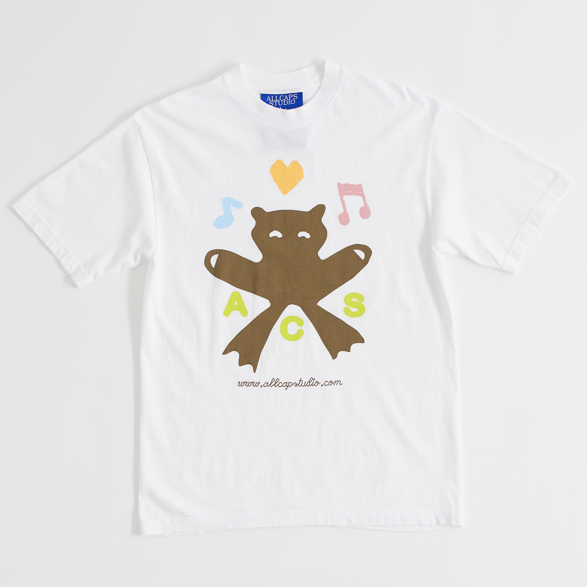 Teddy S/S T-Shirt (White)