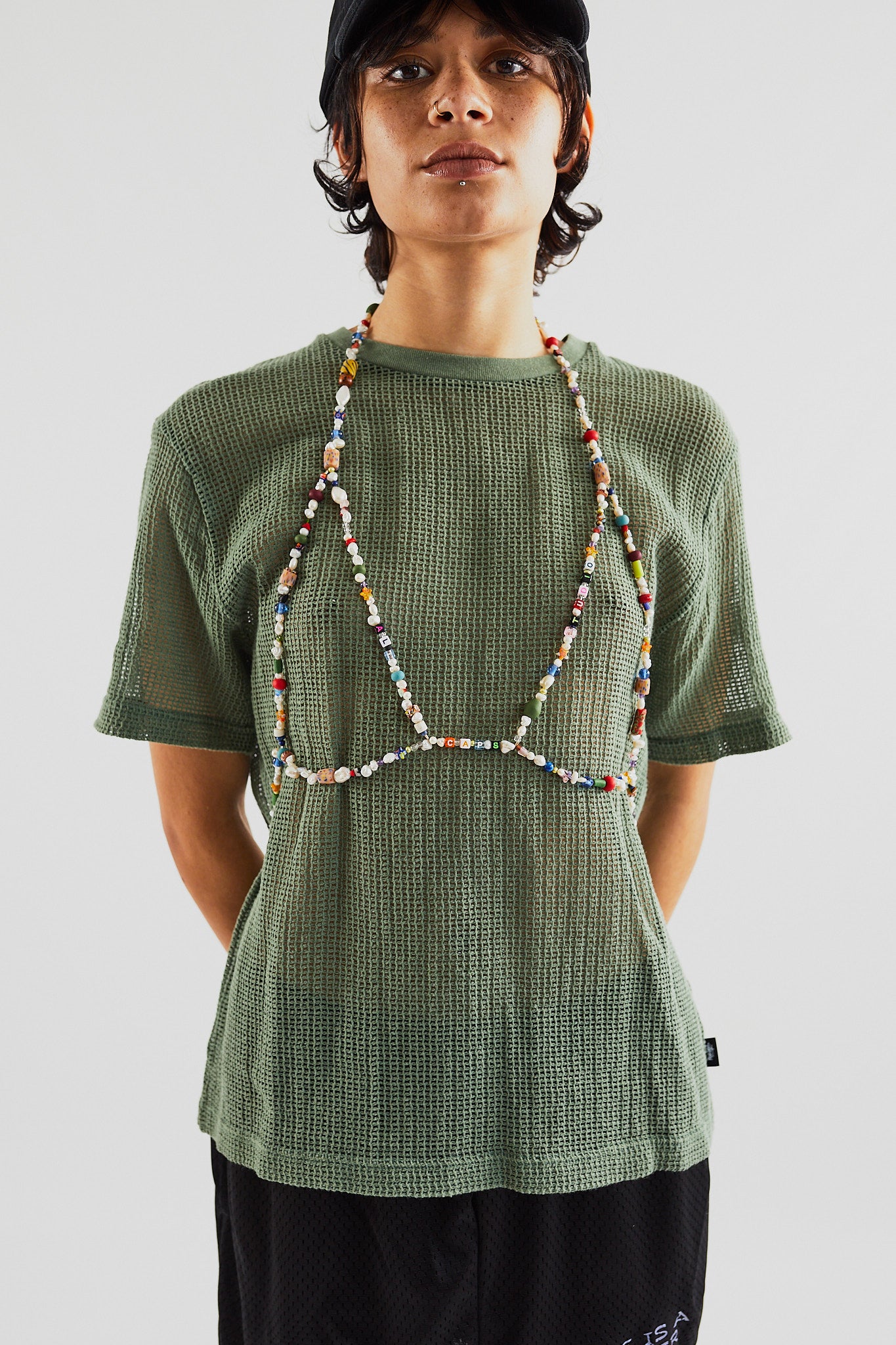 THOUSAND ISLAND: BEADED BATHING SUIT #2