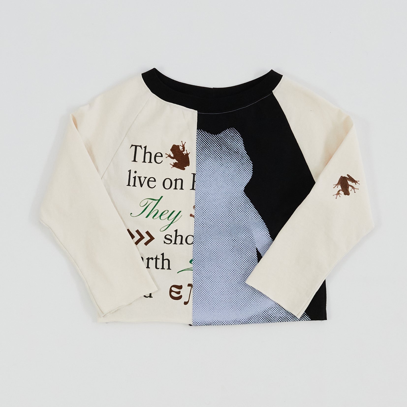 THOUSAND ISLAND: REWORKED FROG RAGLAN T-SHIRT