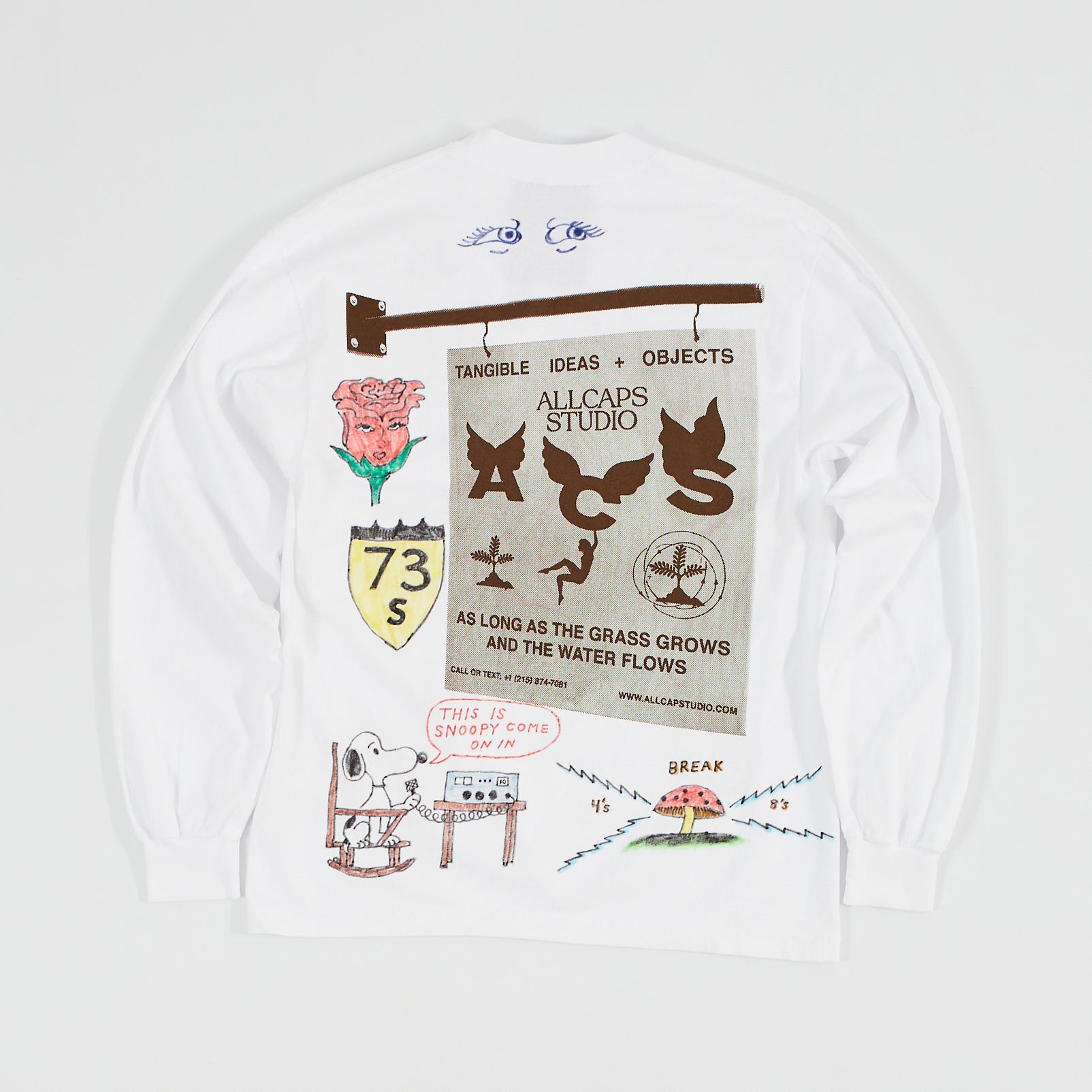 James Rich L/S T-shirt #5 (MEDIUM)