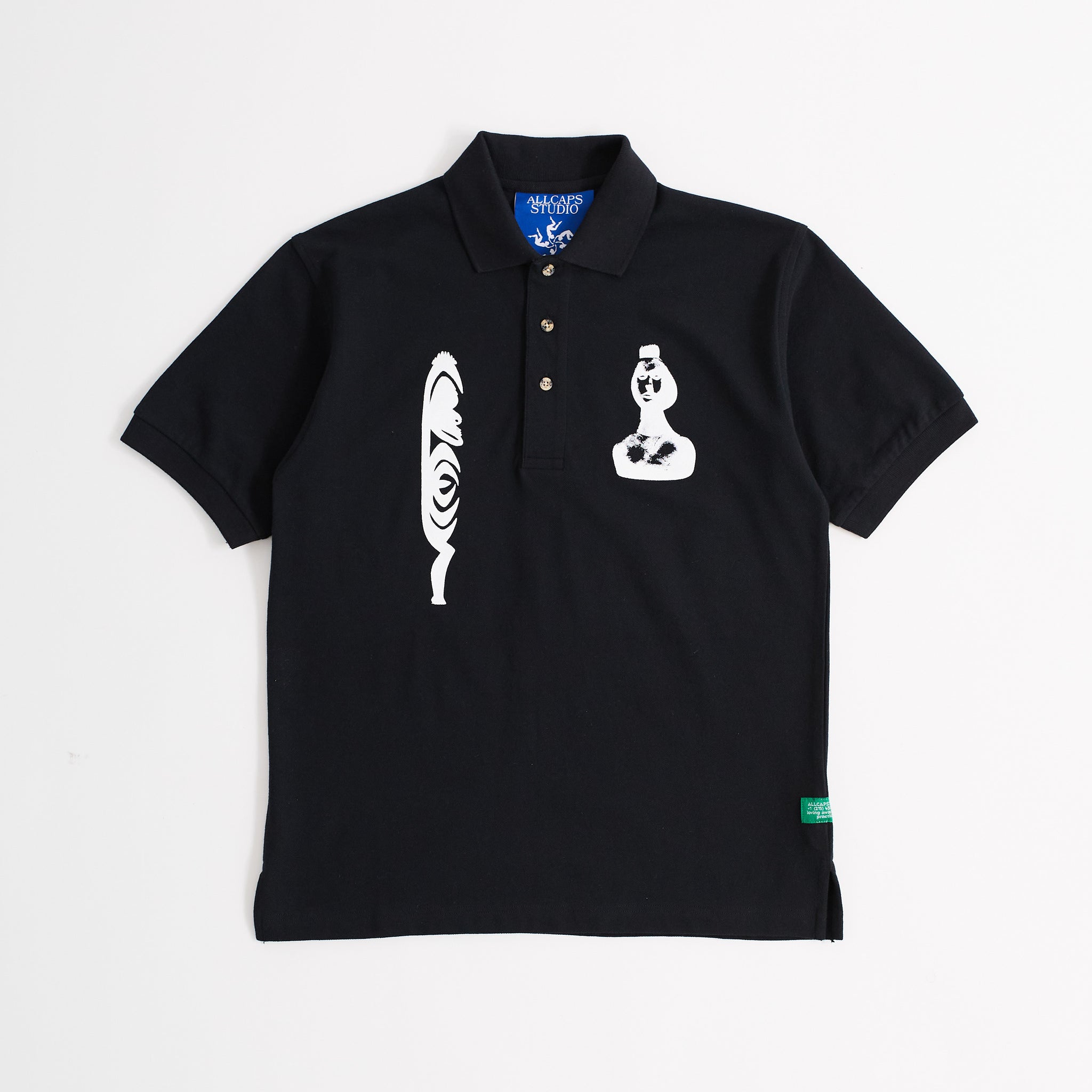 You Struck a Rock! Polo Shirt (Black)