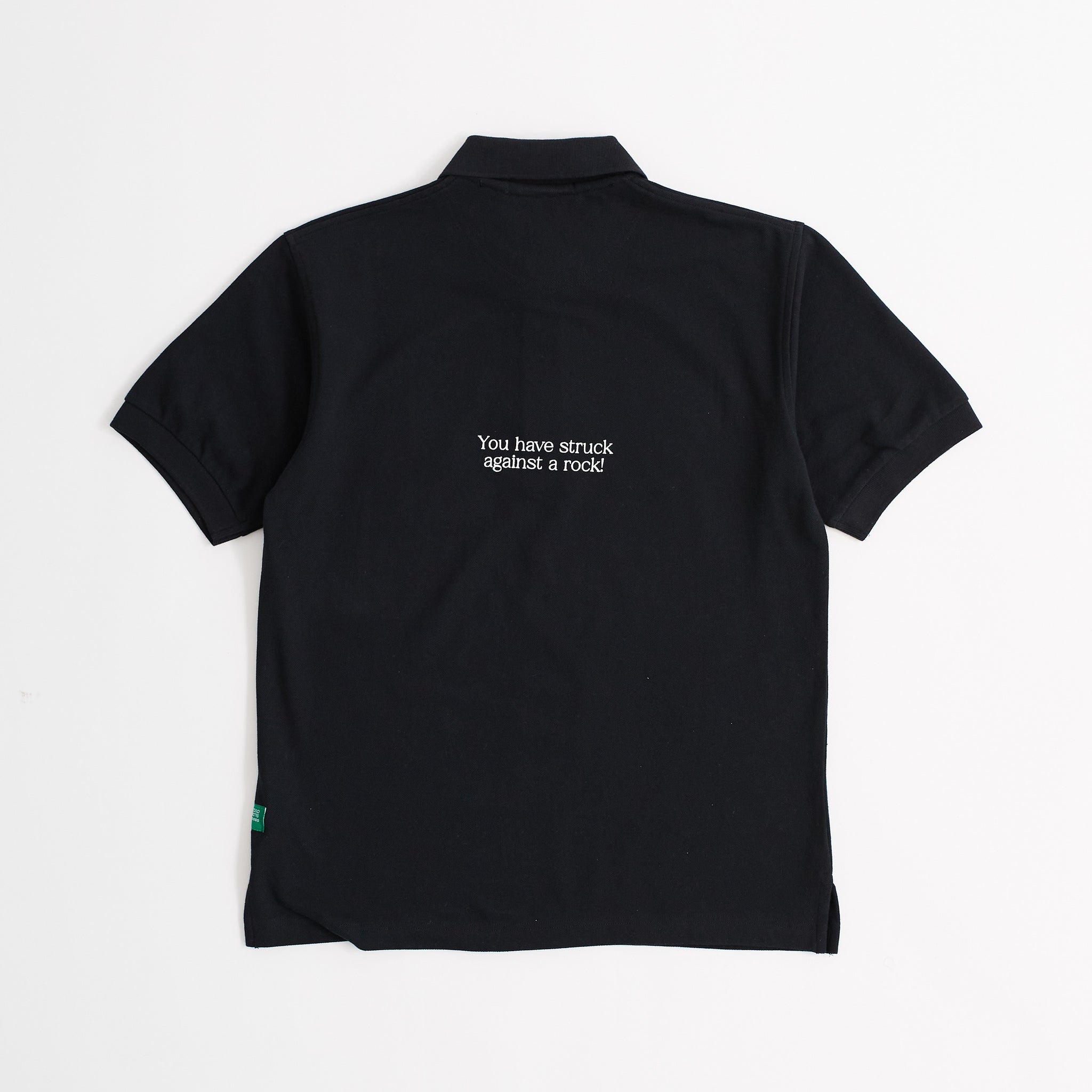 You Struck a Rock! Polo Shirt (Black)