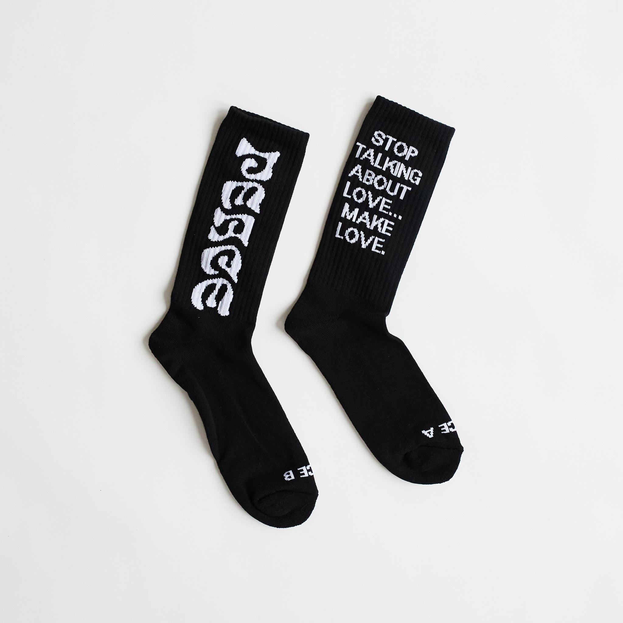 Lumumba Socks (Black)