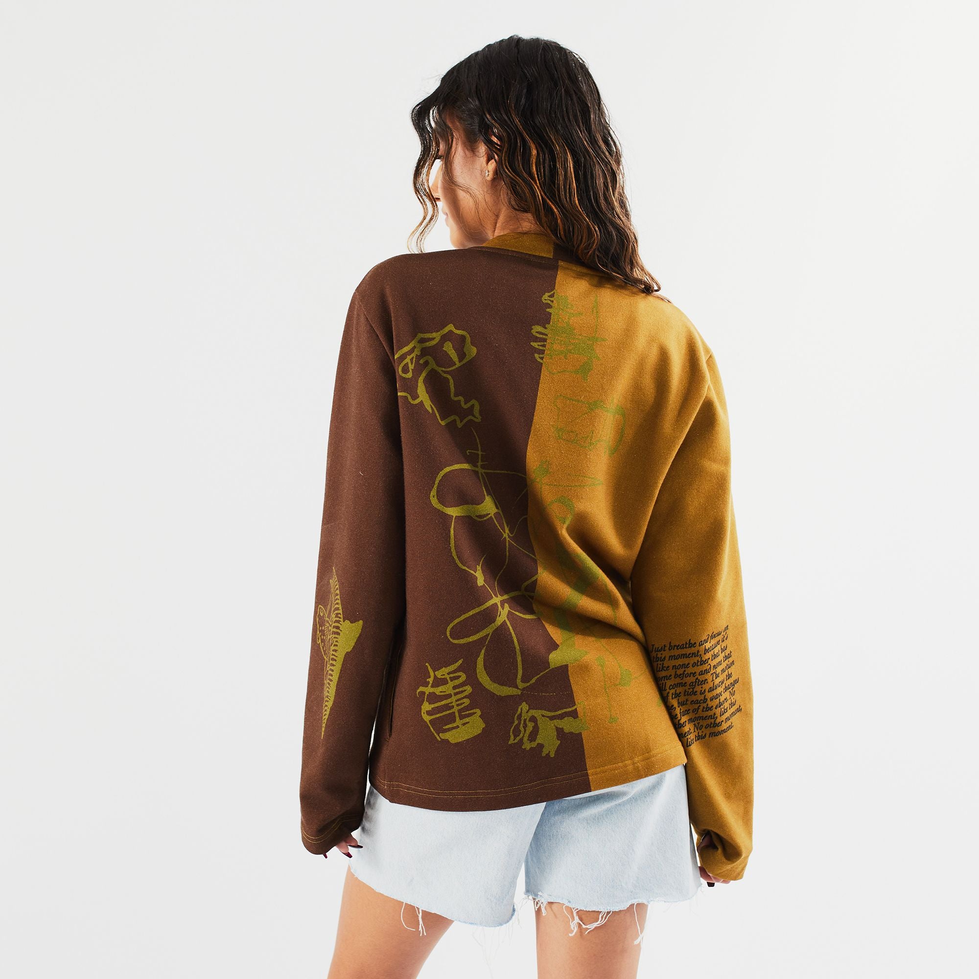 THIS MOMENT CARDIGAN (COPPER/BROWN)