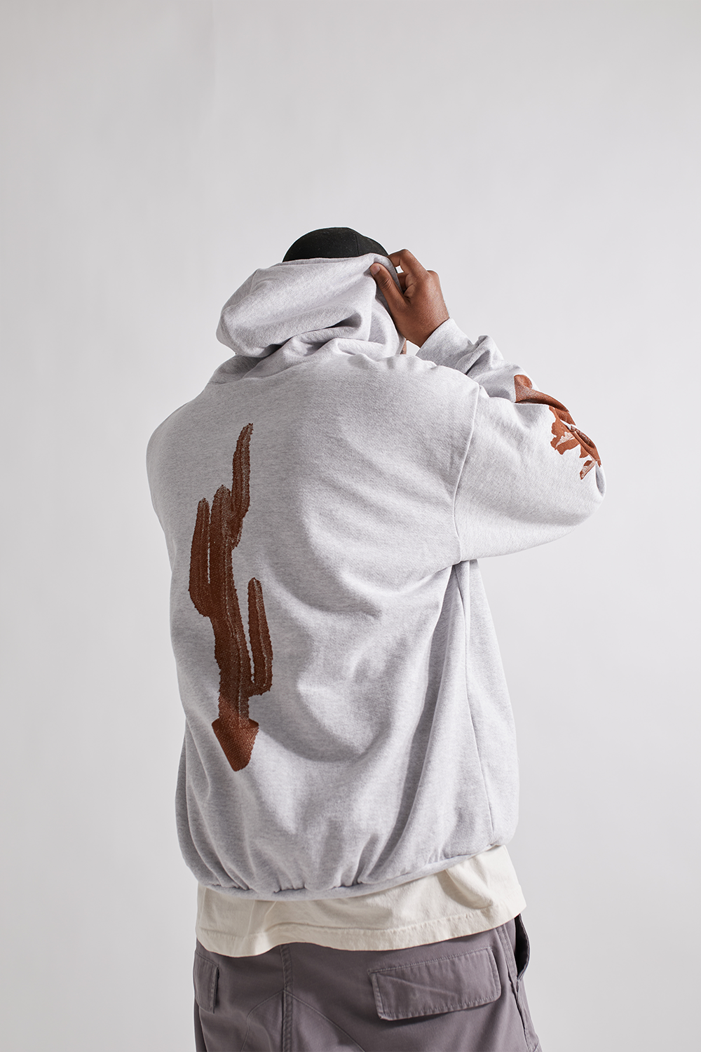 Plant Collection Hooded Sweatshirt (Ash)