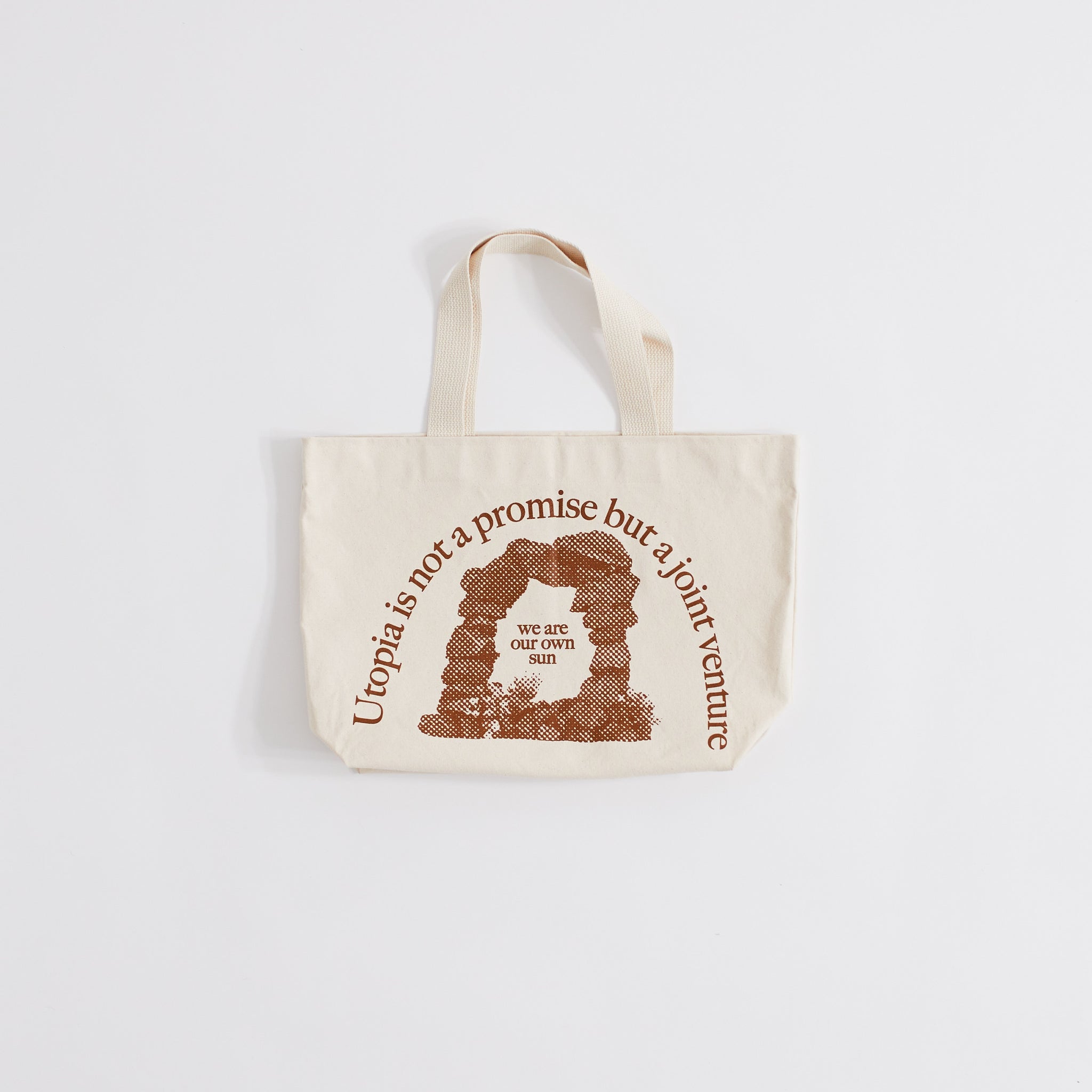 Behold! Tote Bag (Natural) *CUSTOM WOVEN LABEL ADDITION*