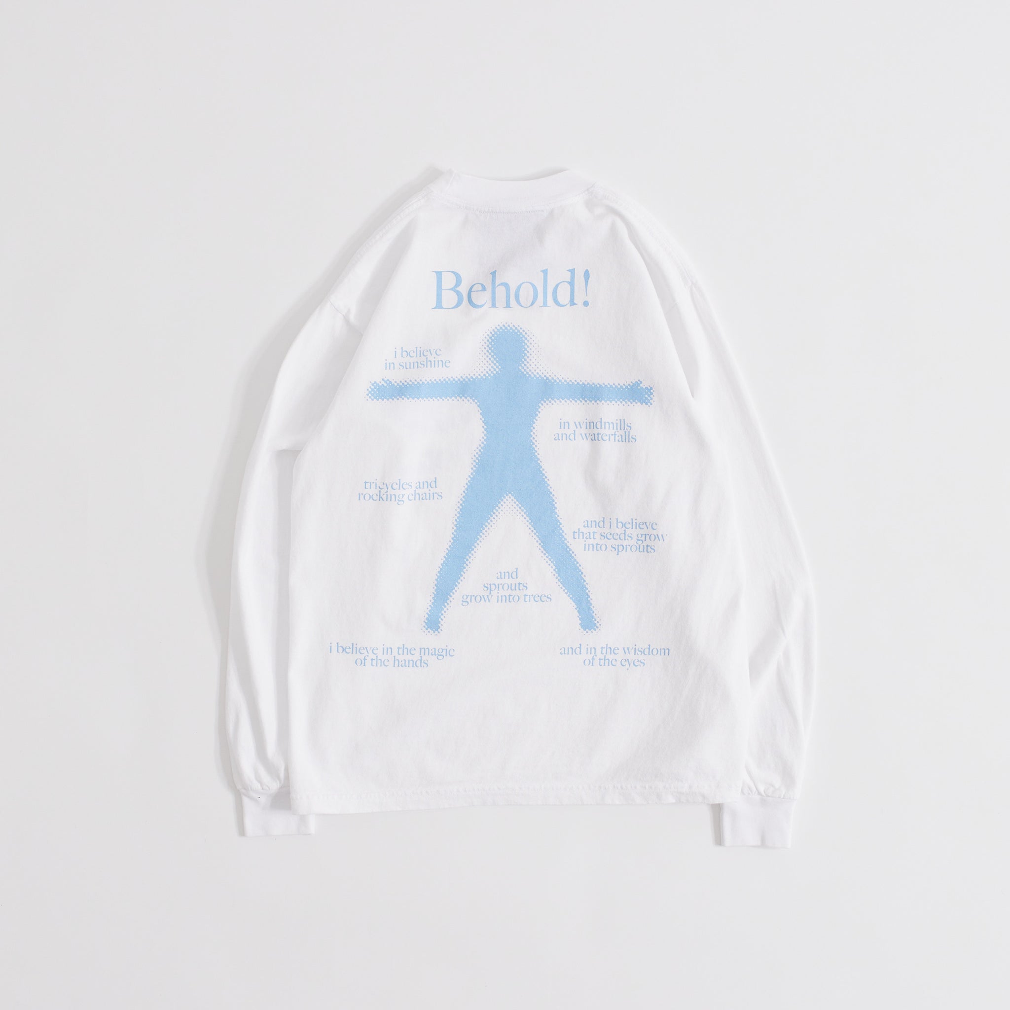 Behold! L/S T-Shirt (White)