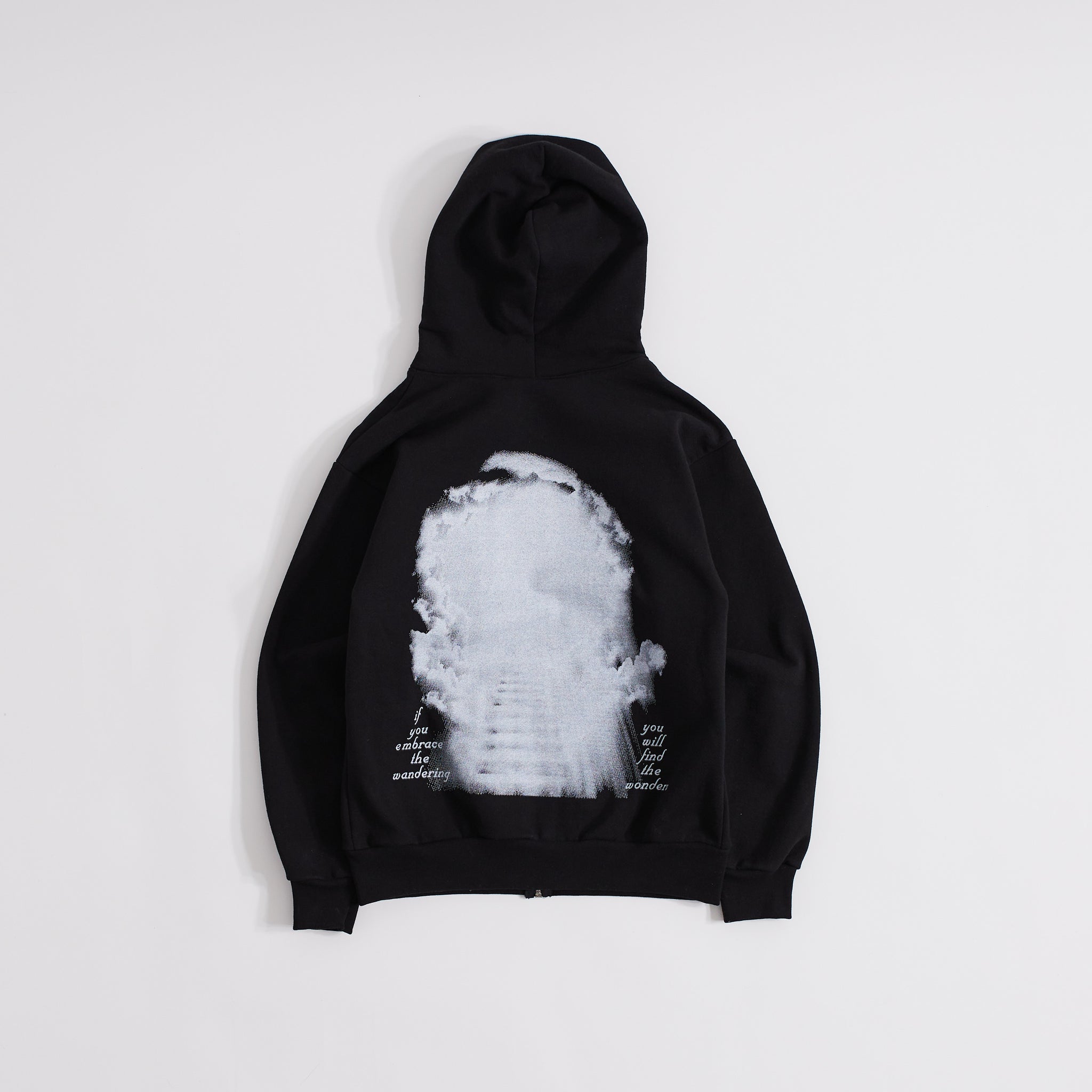 The Wonders Zip-Up Sweatshirt (Black)