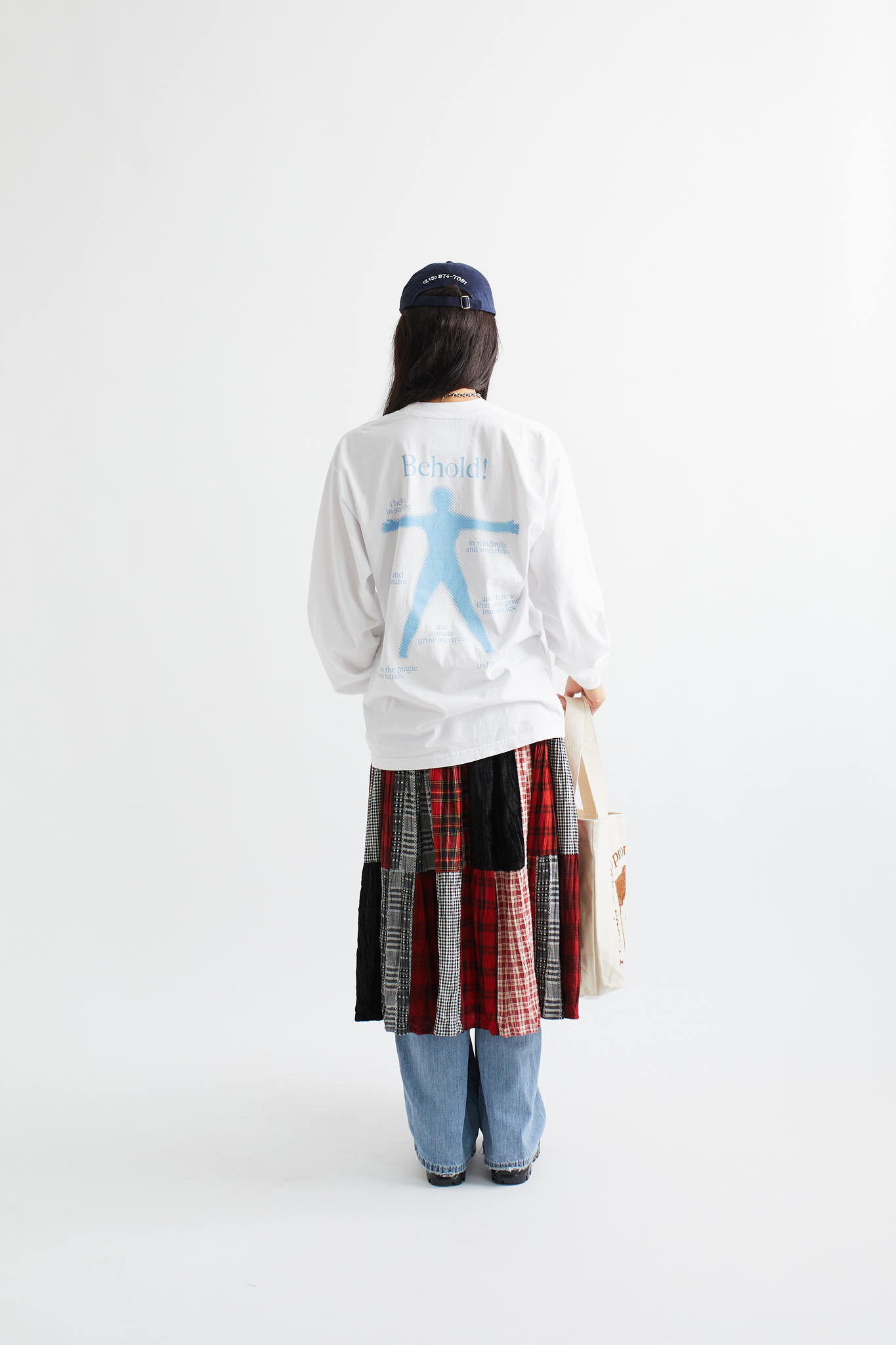 Behold! L/S T-Shirt (White)