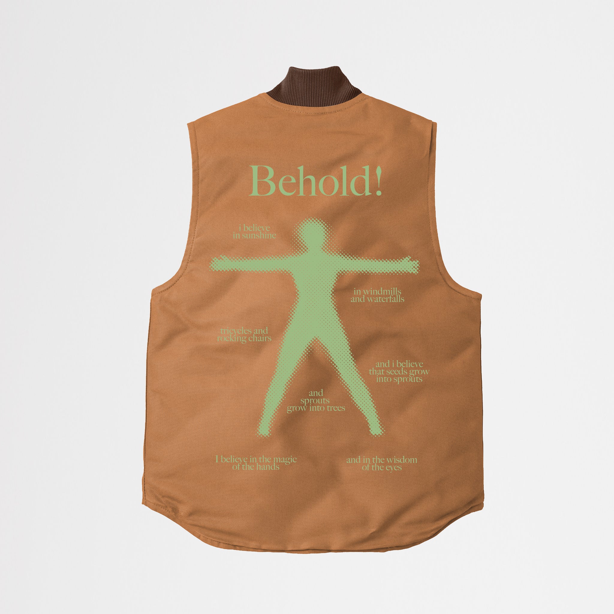 Behold! Vest (Brown)