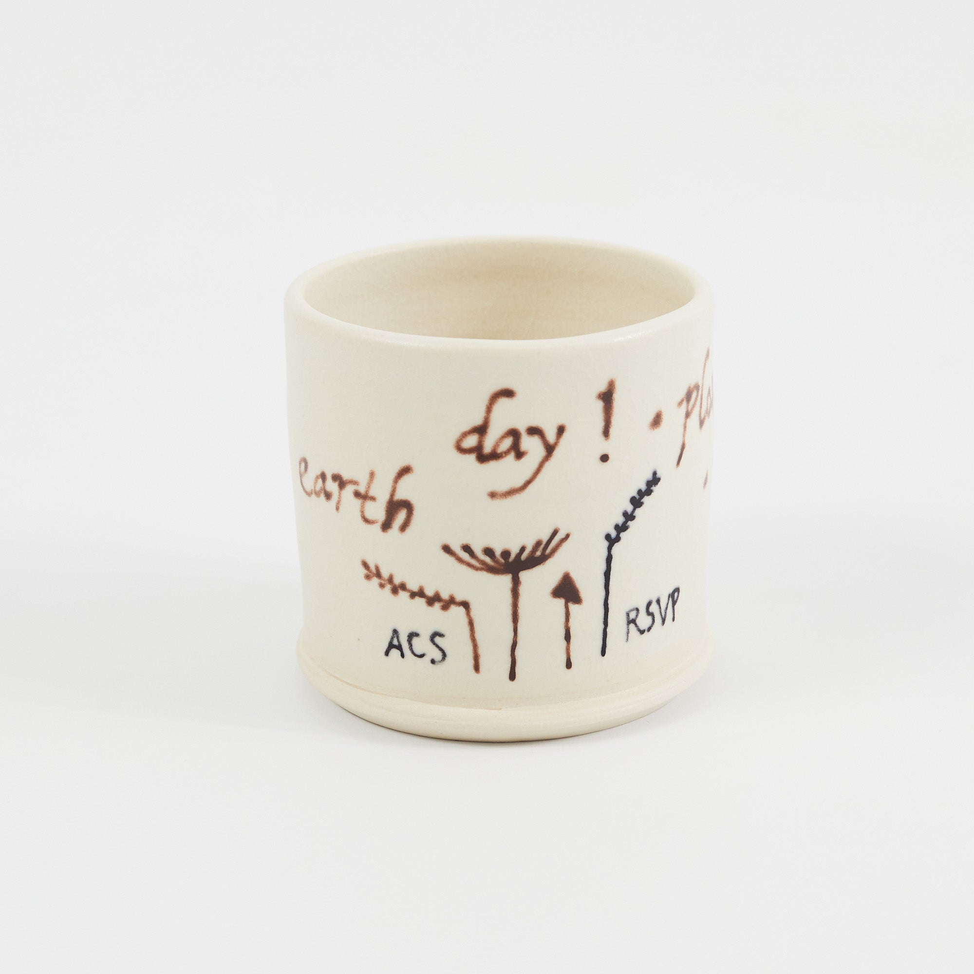EARTH DAY + ONE EYE CERAMICS: CUP #4