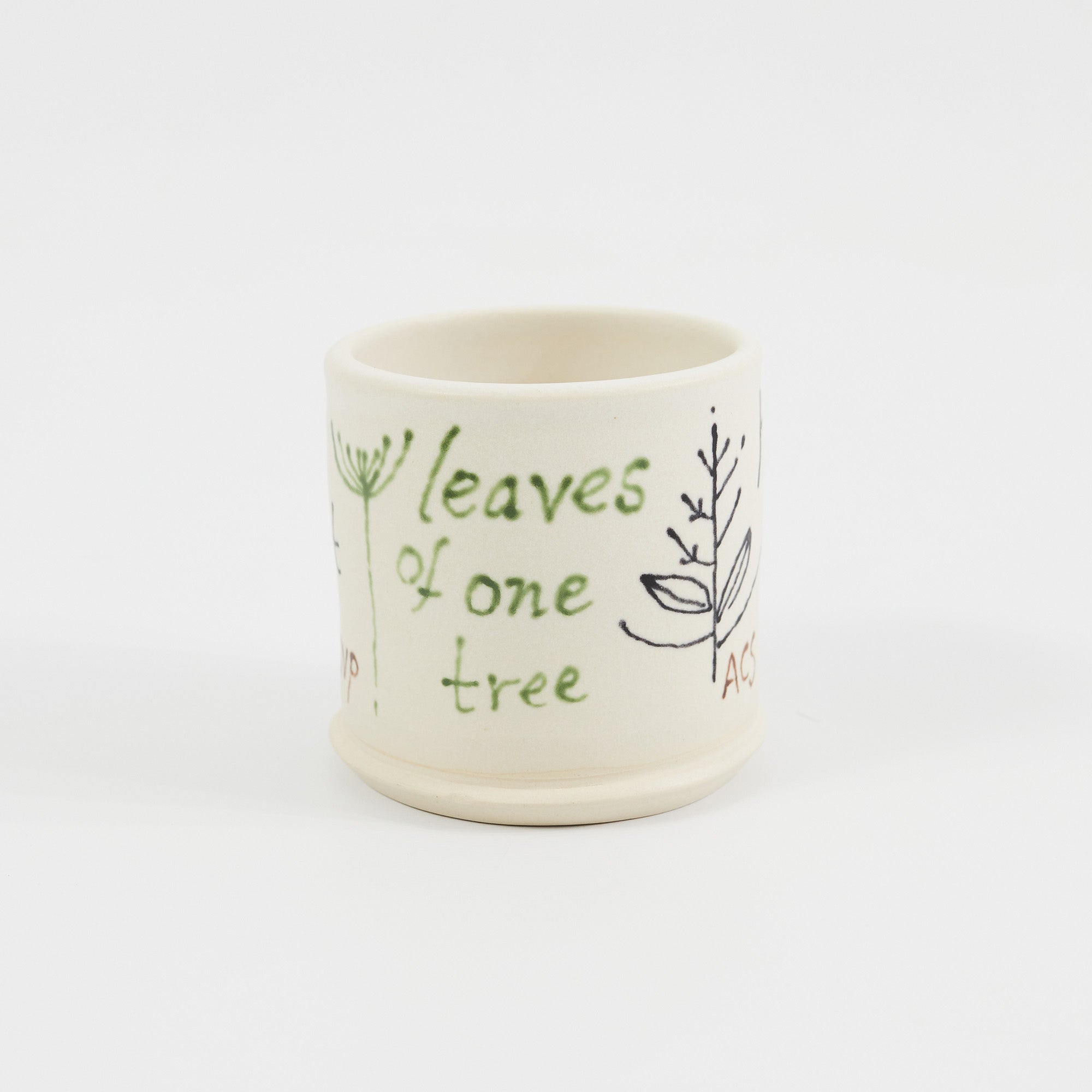 EARTH DAY + ONE EYE CERAMICS: CUP #6