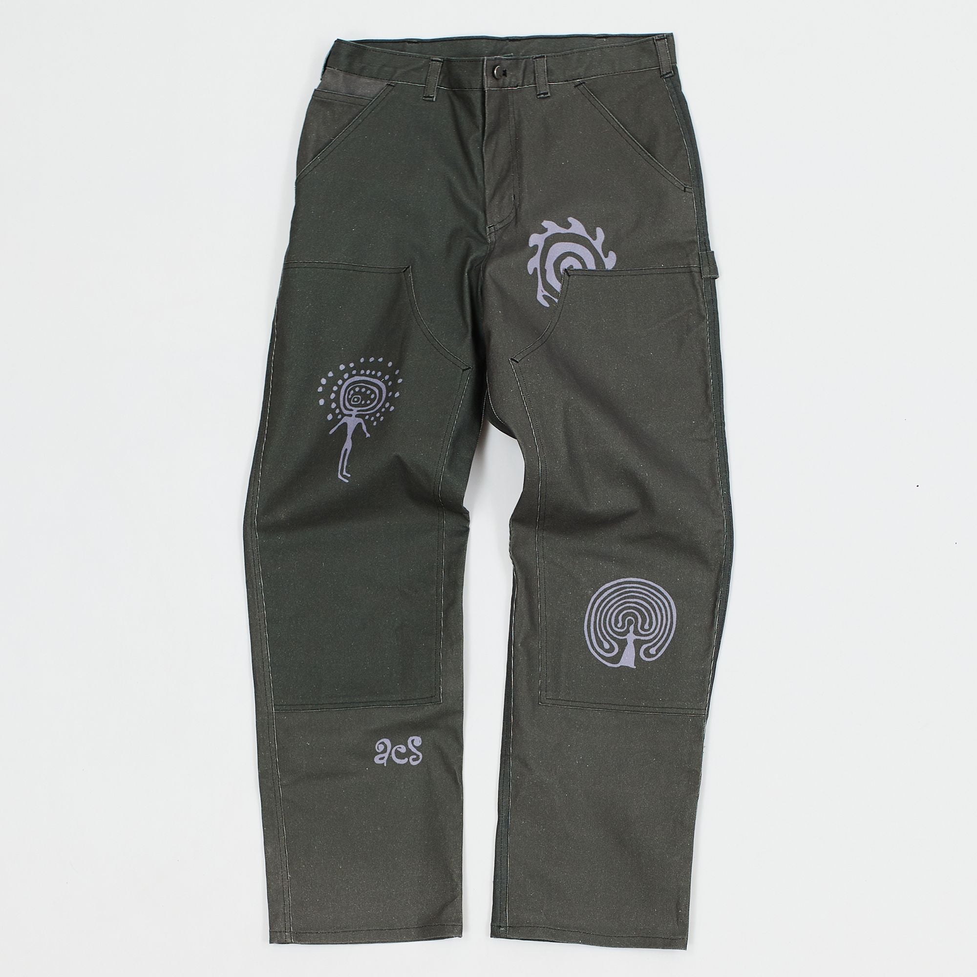 TOGETHER DOUBLE KNEE PANTS (GRAPHITE)