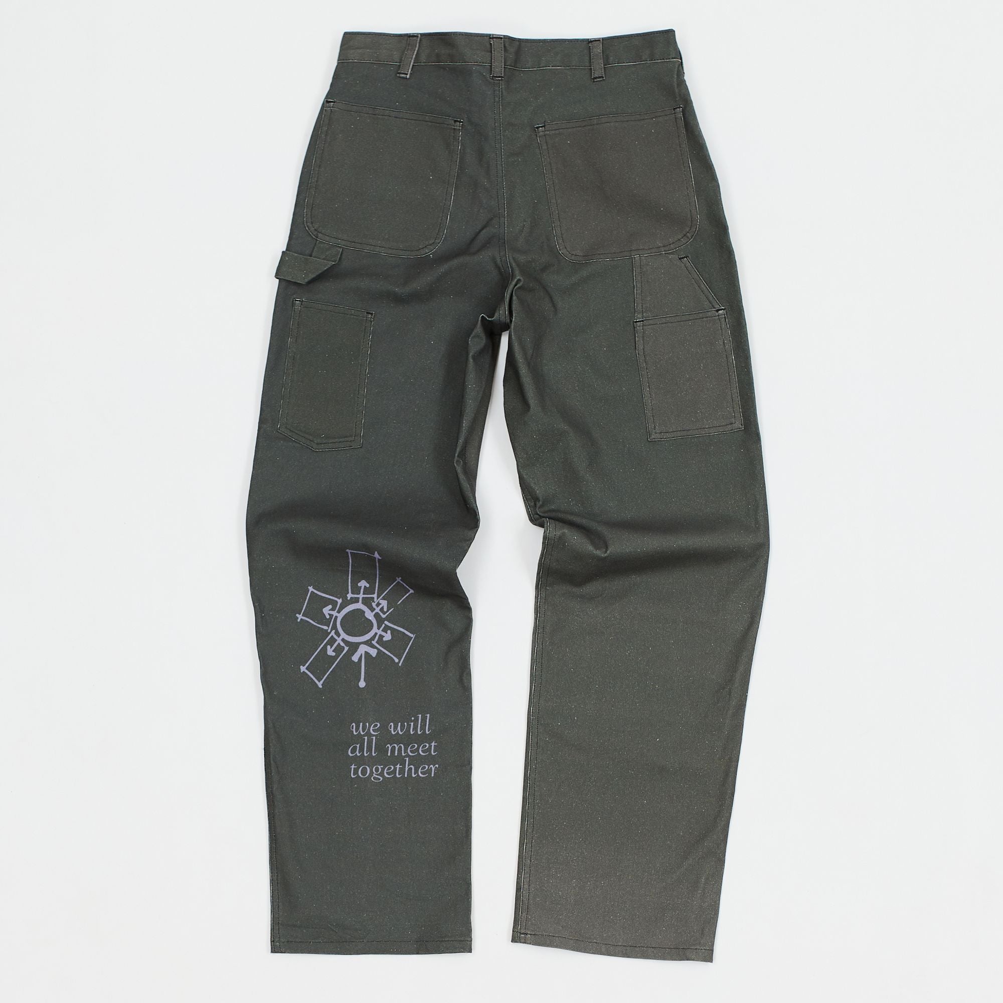 TOGETHER DOUBLE KNEE PANTS (GRAPHITE)