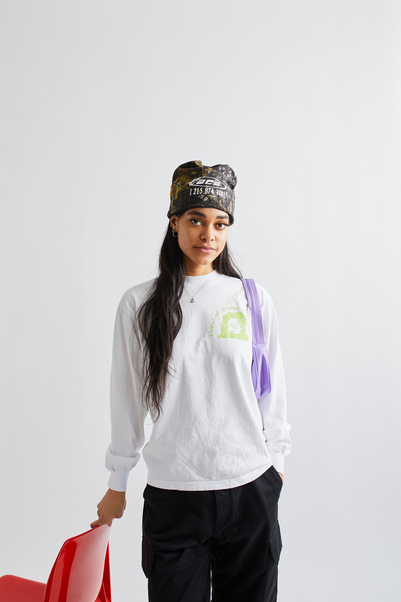 Paradise L/S T-Shirt (White)