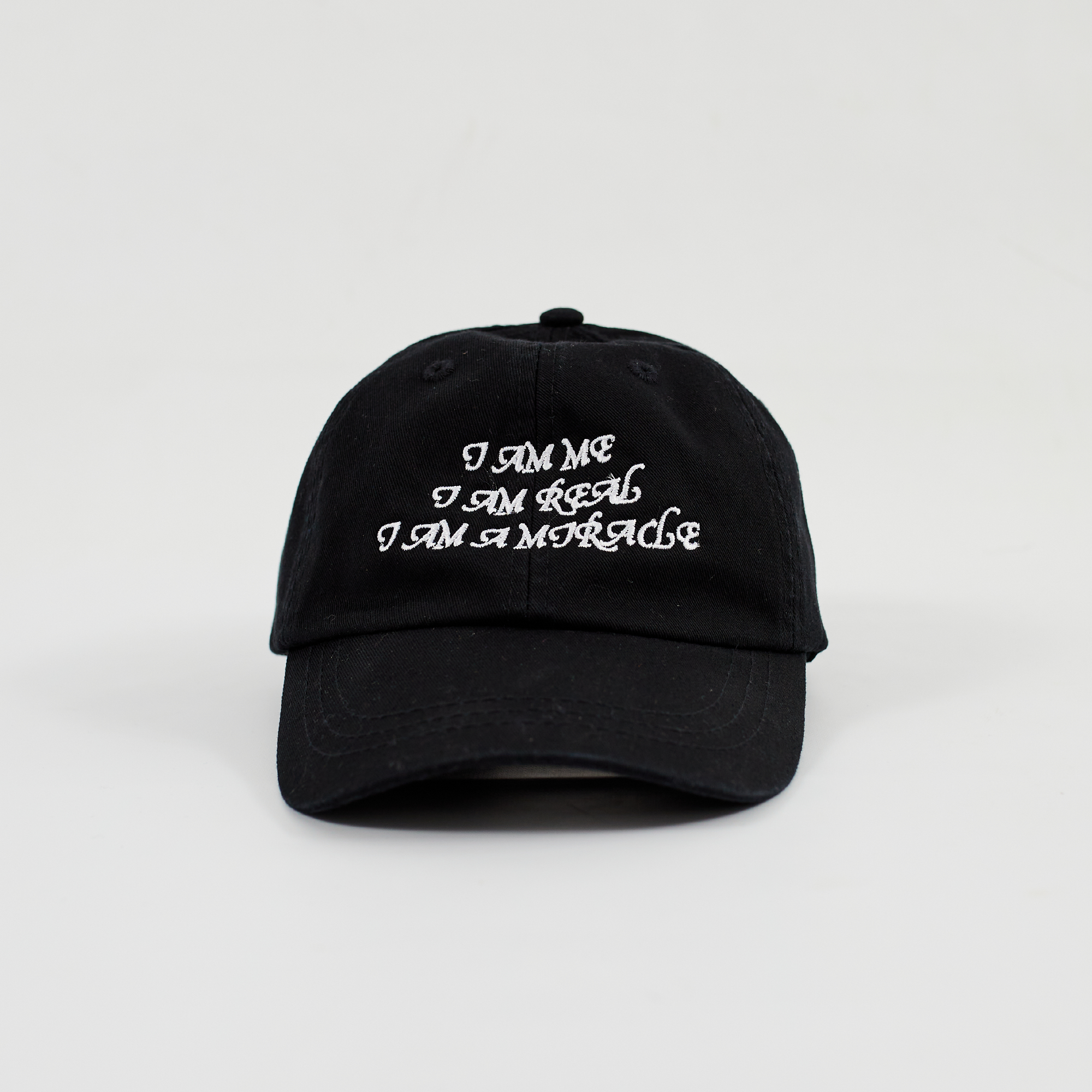 I AM A MIRACLE HAT (BLACK)