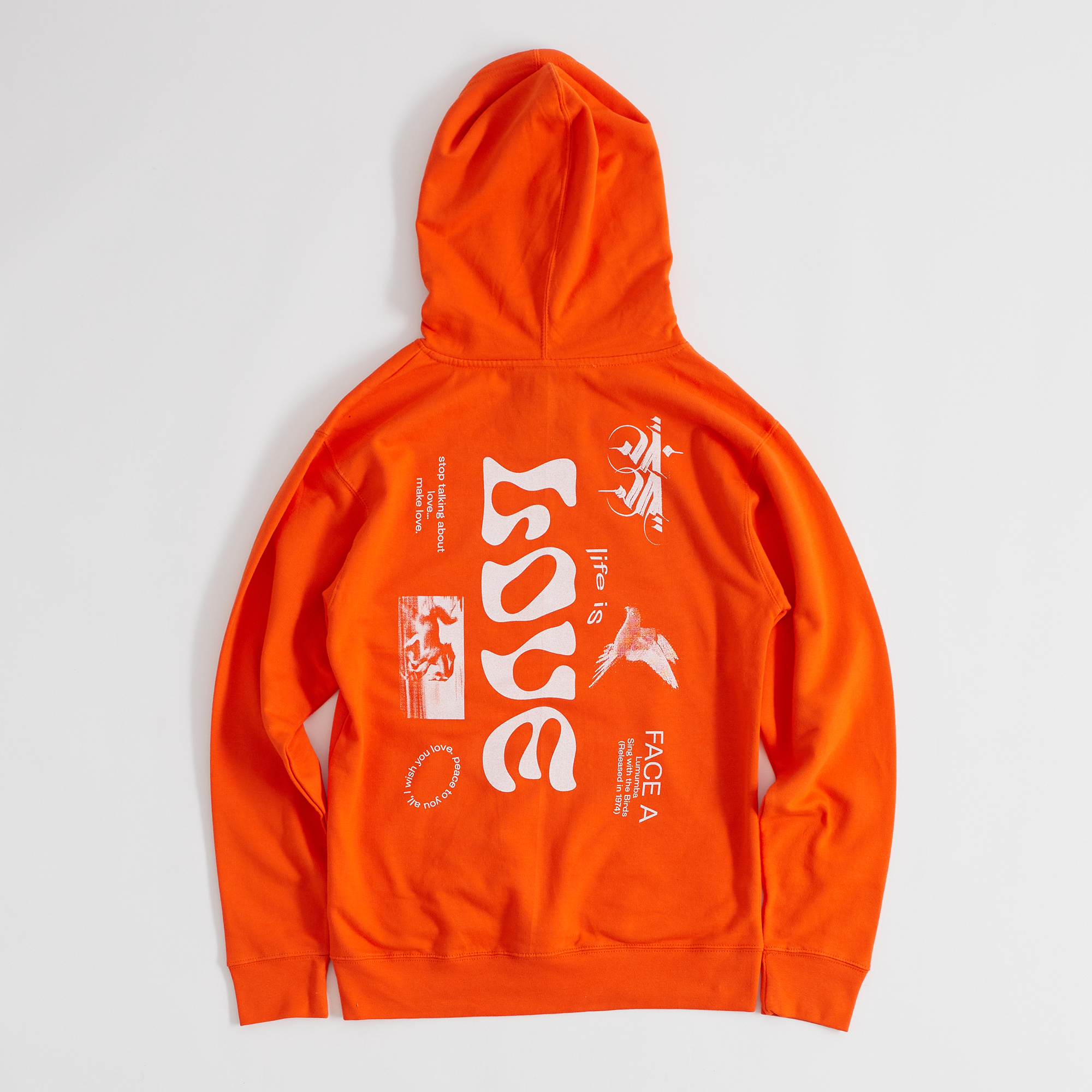 Lumumba Hooded Sweatshirt (Carrots by Anwar Carrots)