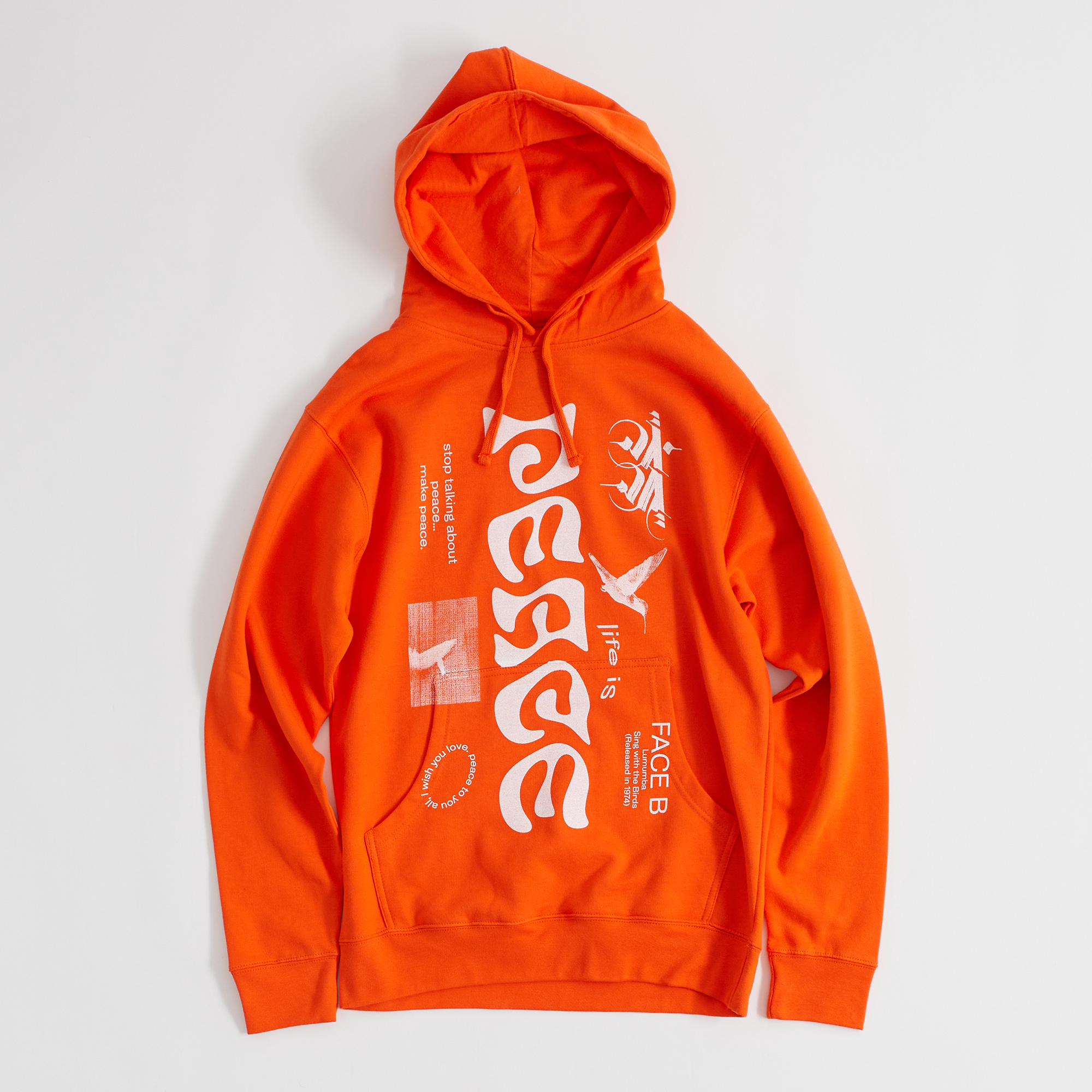 Lumumba Hooded Sweatshirt (Carrots by Anwar Carrots)