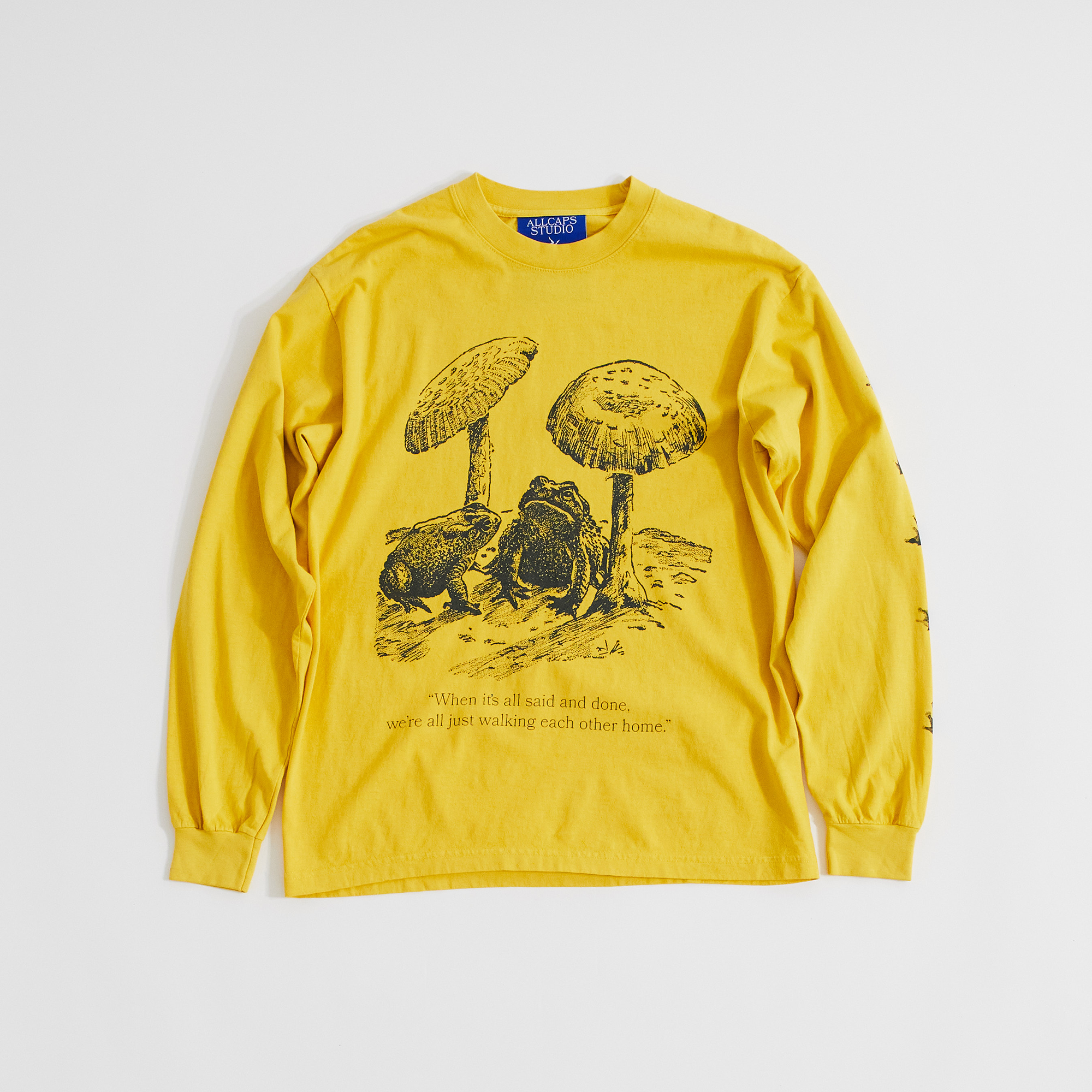 Mushroom Frog L/S T-Shirt (Sun)