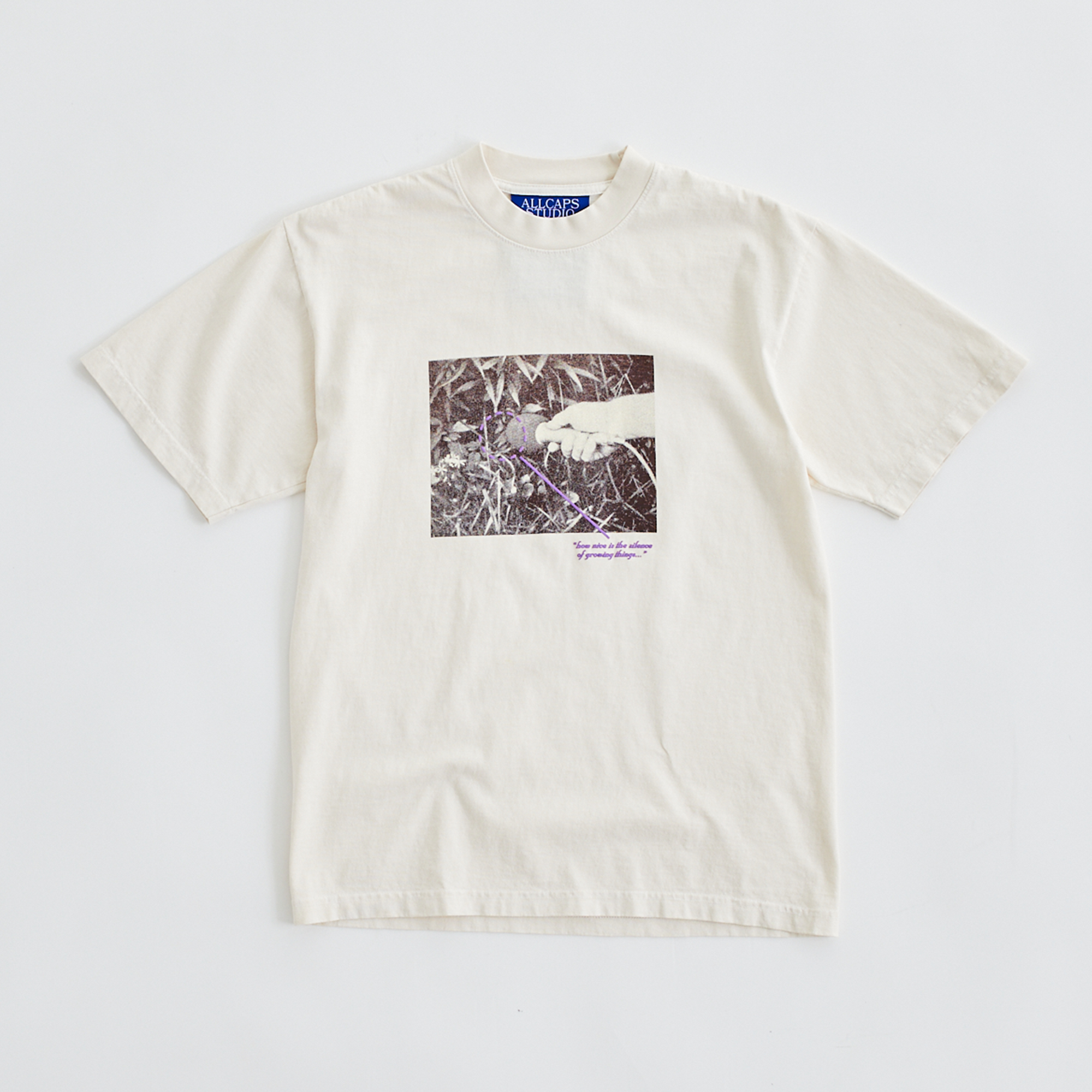 Plant Sounds S/S T-Shirt (Creme)