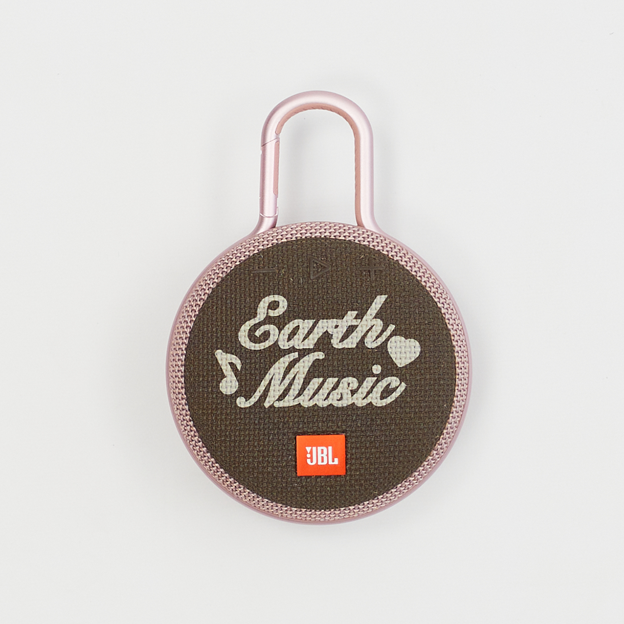 Earth Music Clip Speaker (Brown/Pink)