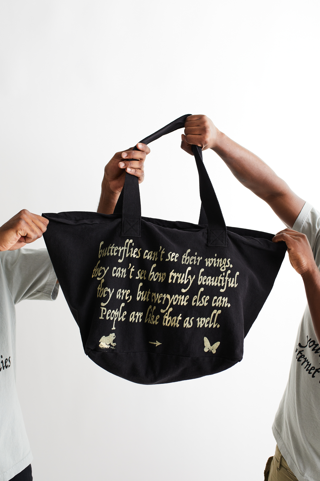 AAT X ACS: YOUR FAVS JUMBO TOTE BAG (BLACK)